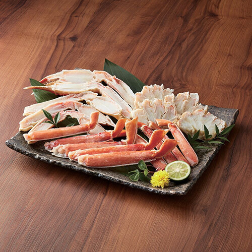 ボイルずわいがに半むき身 計1,400g